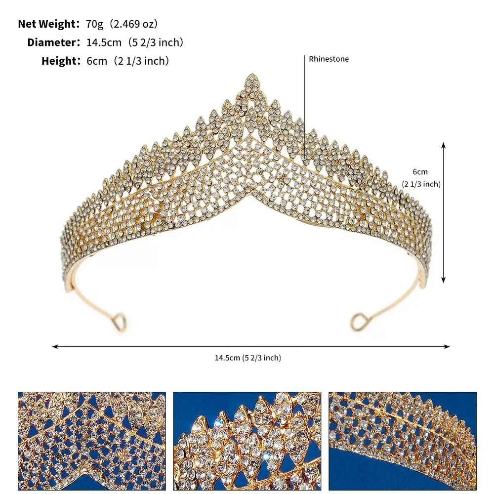 Elegant Gold Tiara